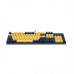 Rapoo V500 PRO Backlit USB Mechanical Gaming Keyboard Yellow and Blue